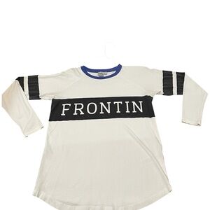 ASOS White Shirt with Blue Collar